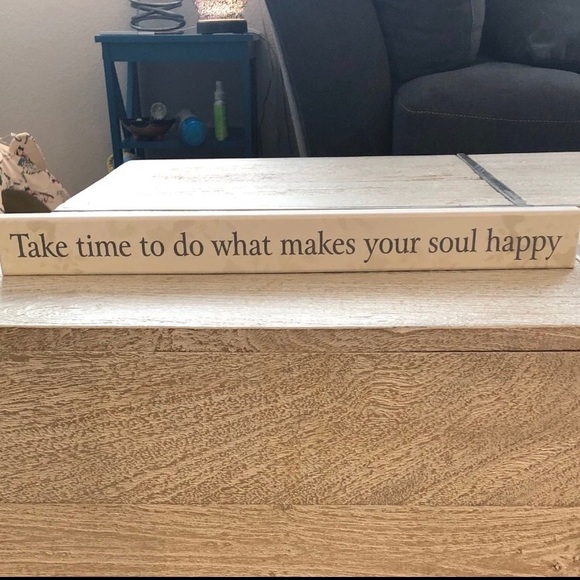 Wood Block Sign - Picture 2 of 3